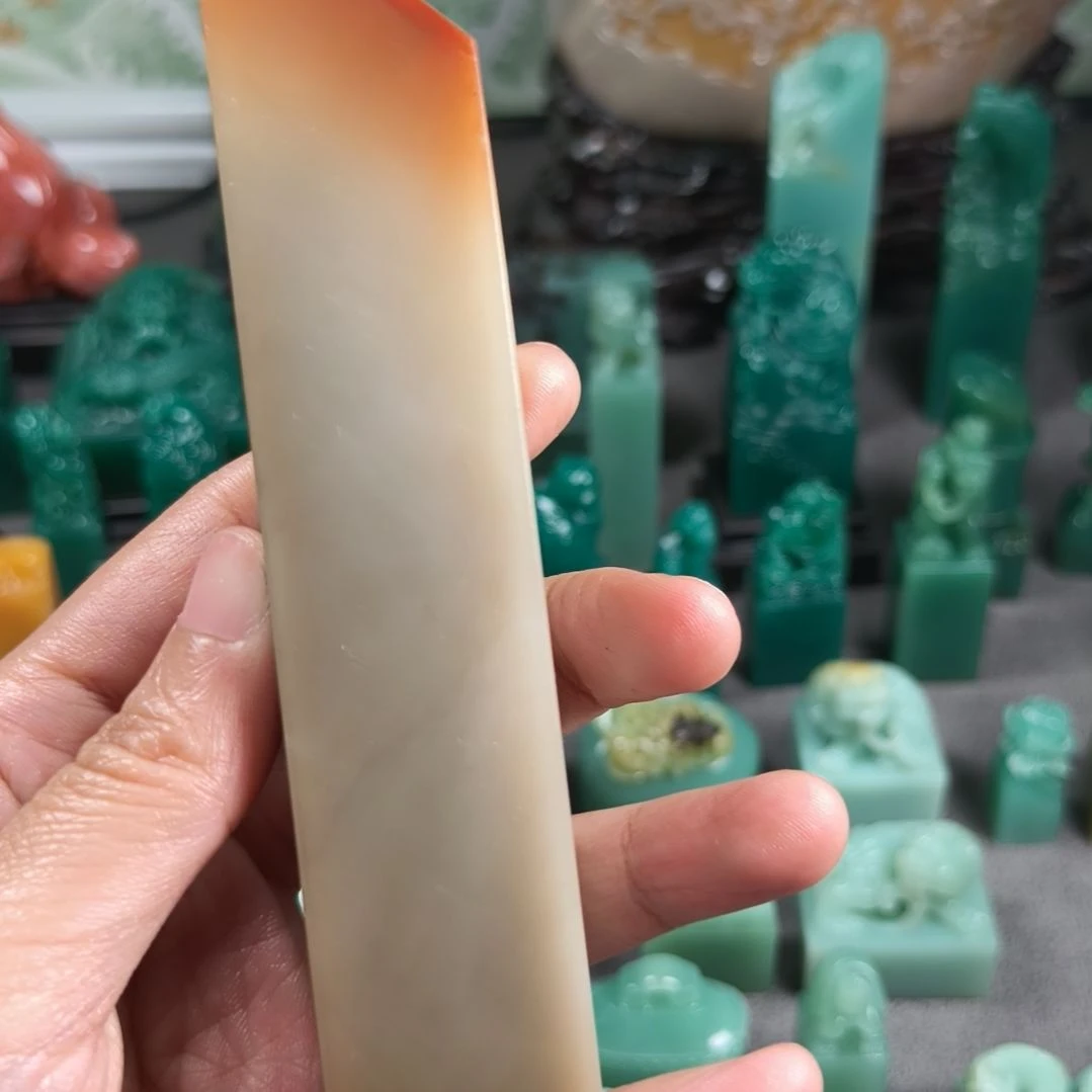 印石昌化石俏色印章