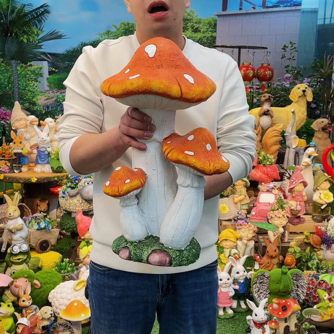红陶花园庭院摆件