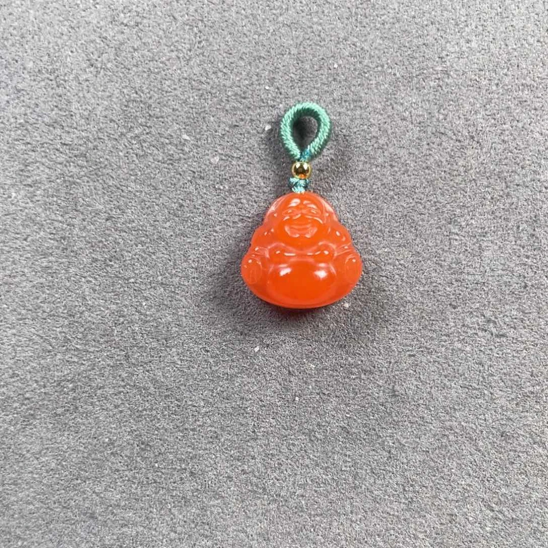 南红玛瑙佛公未镶嵌