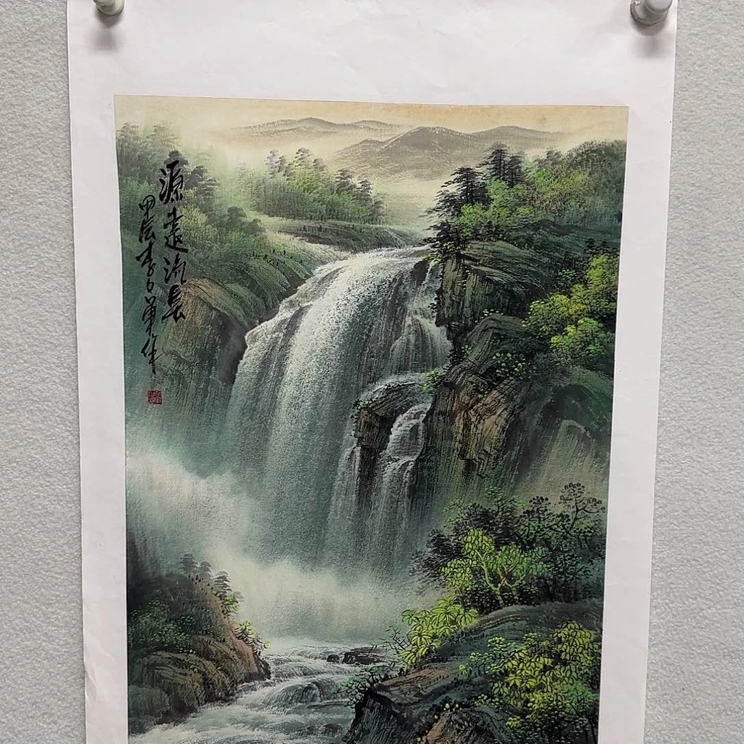 国画李文军老师精品