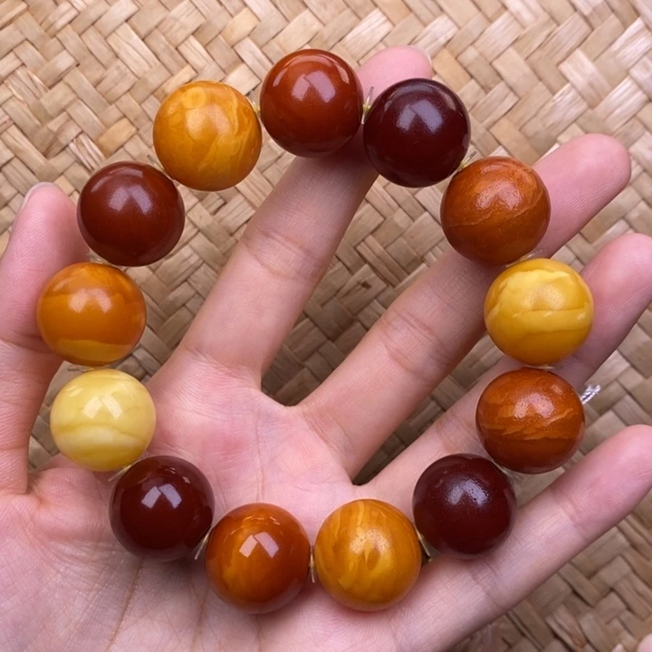 琥珀未镶嵌裸石蜜蜡M
