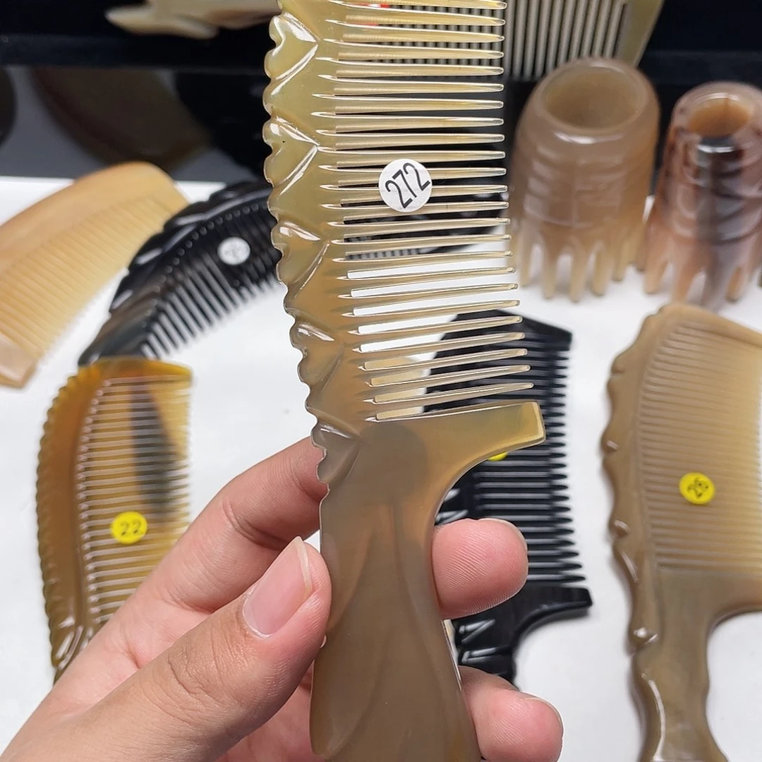 纯手工制作牛角梳272礼盒