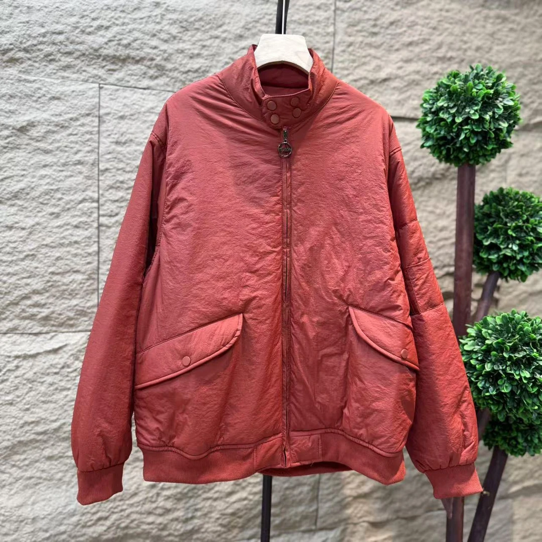 8302新款加厚立领百搭休闲简约气质显瘦棉服