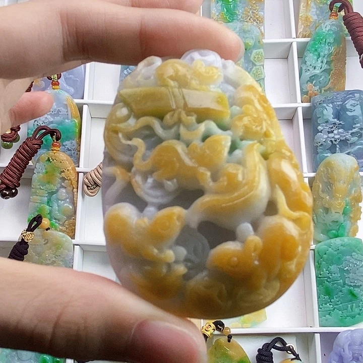 颈饰未镶嵌翡翠翡翠