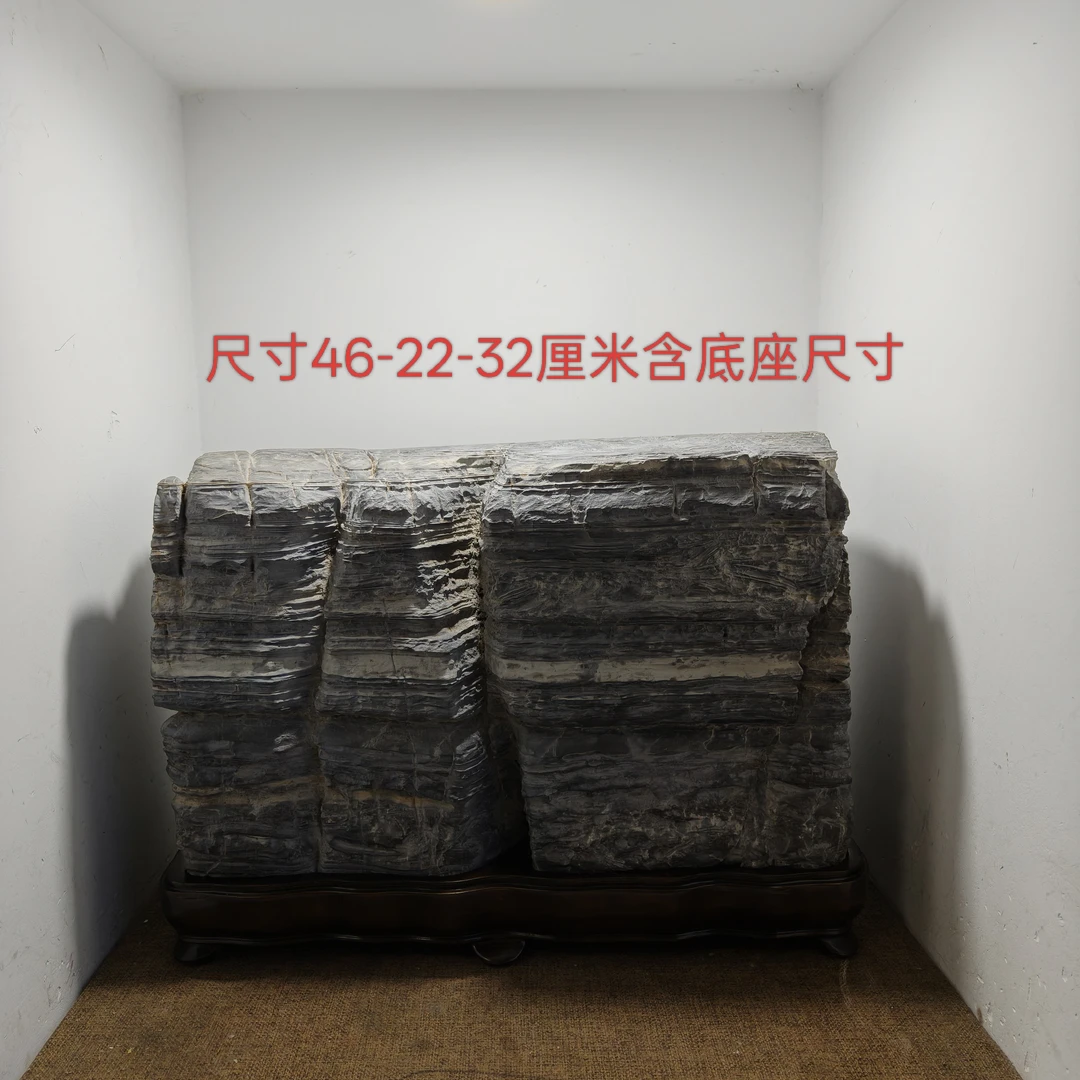灵璧石  长方块 层层叠叠 大方块 层石 步步高升 纹理清晰丰富