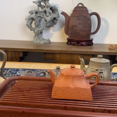琉璃手工艺品紫砂壶