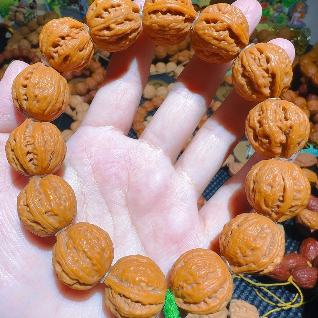 文玩核桃吊坠西瓜纹