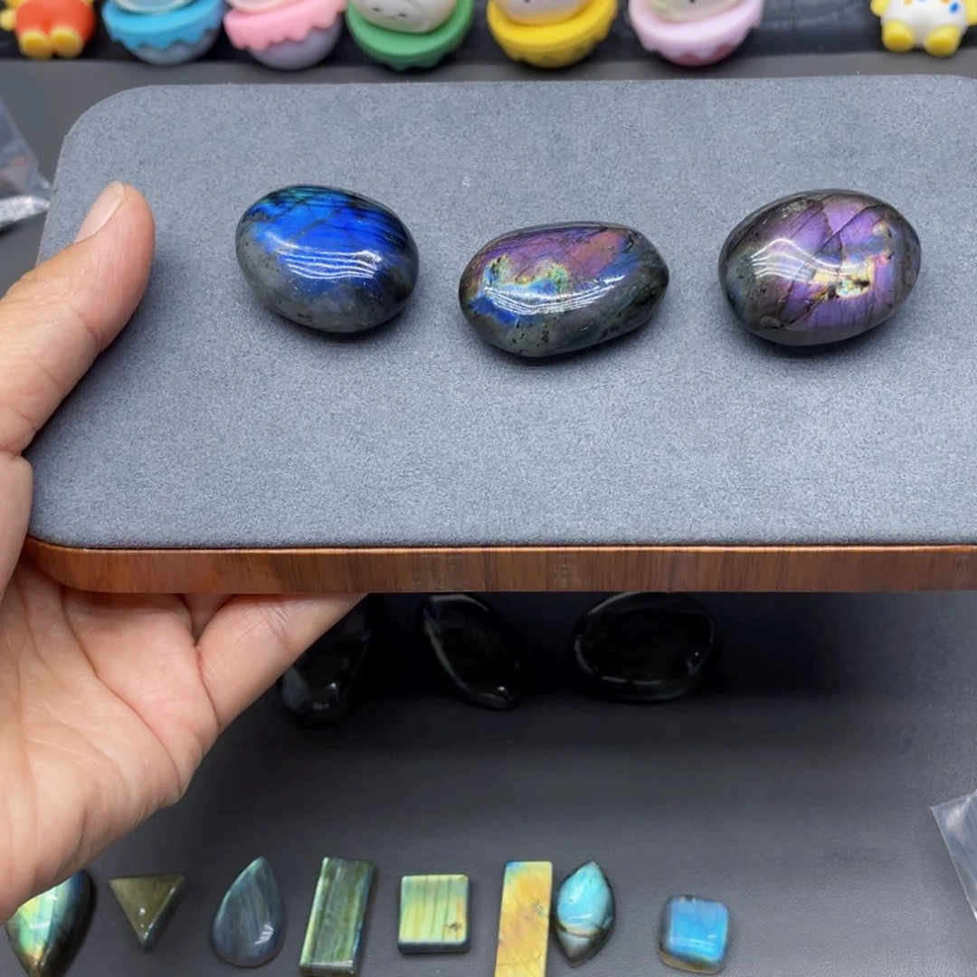 月***喵颈饰银S925镶嵌长石