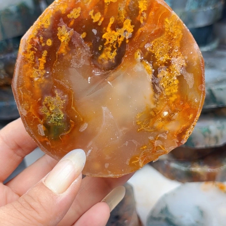 善***渊定制玛瑙定制水草玛瑙手镯