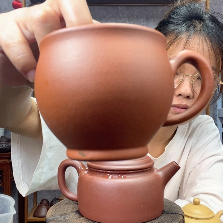 茶杯紫砂原矿紫砂杯
