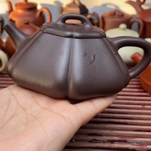 紫砂茶壶宁**远紫砂壶等文物