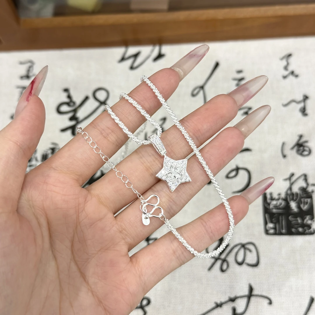 星星满天星项链