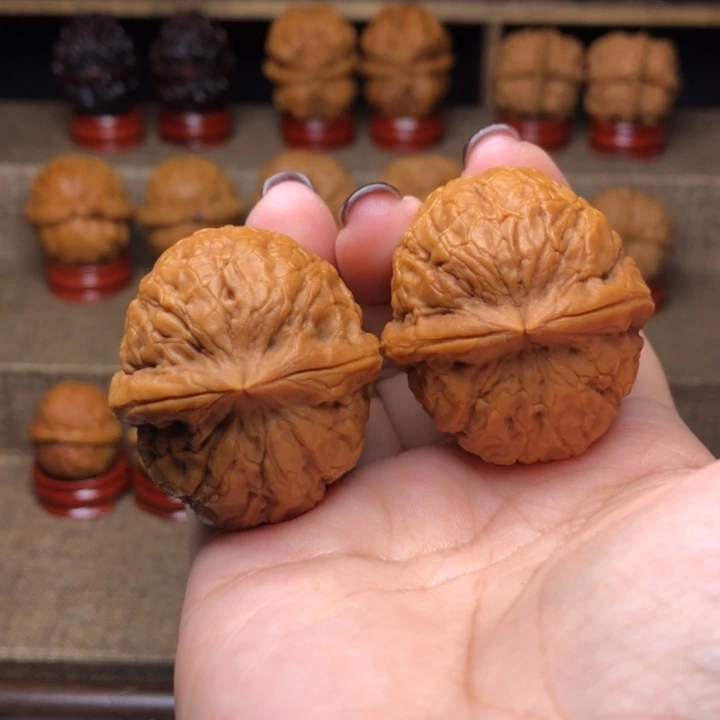 把件文玩核桃8号金瓜锤39尺