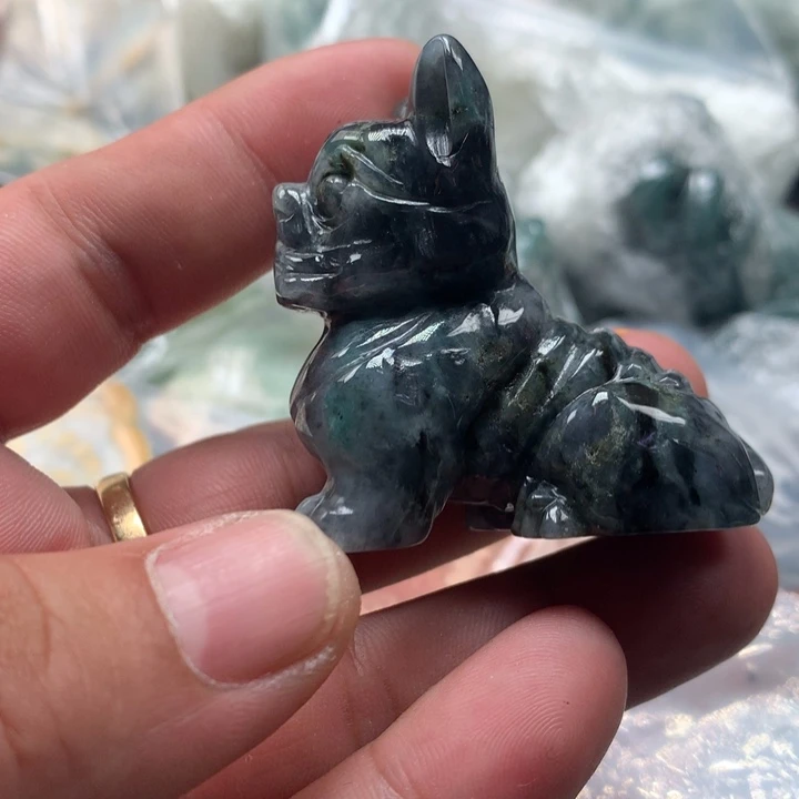 翡翠未镶嵌颈饰保真天然a货翡翠