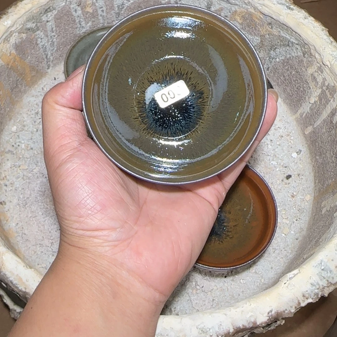 茶盏焦源柴烧自然还原009