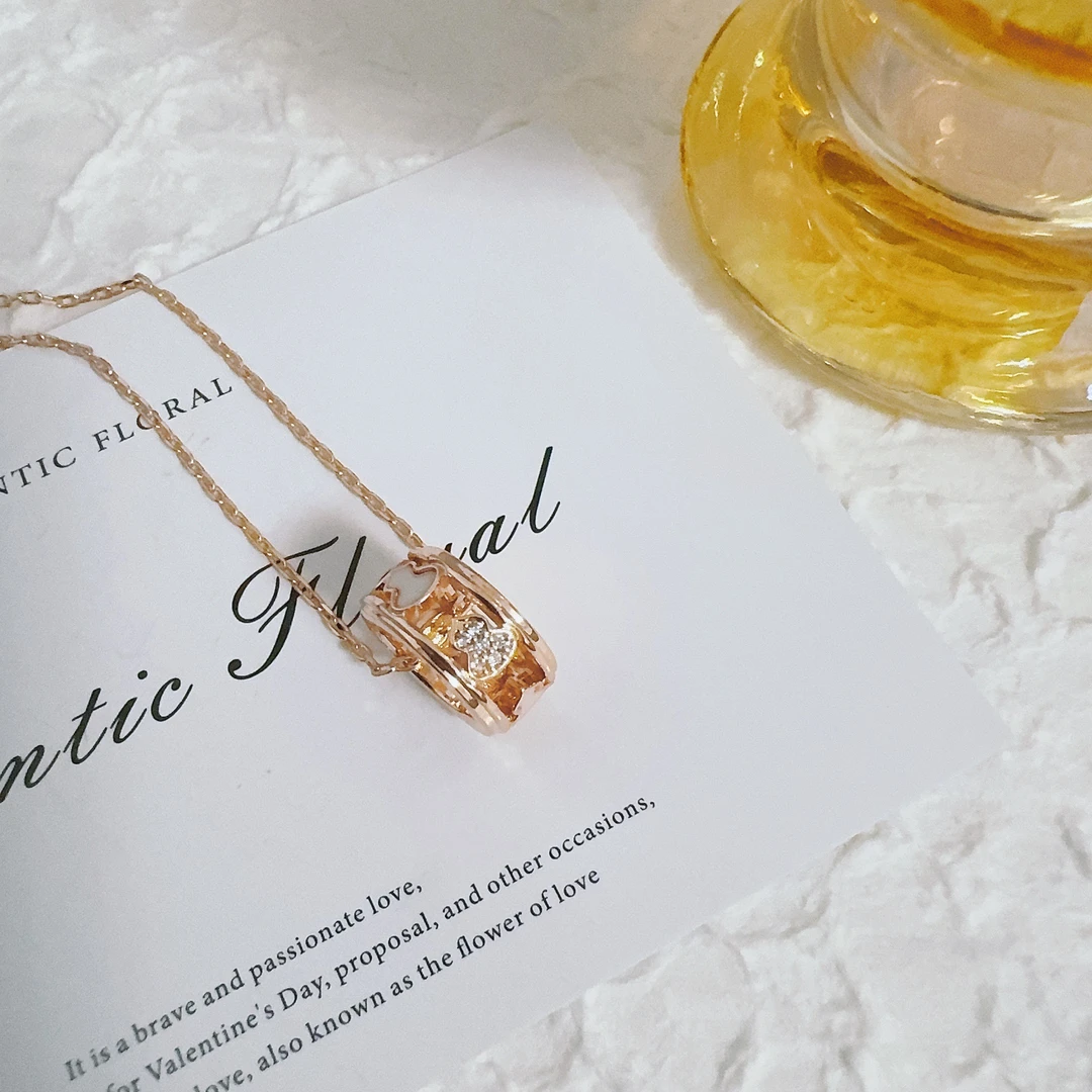 铜合金项链 4177 贝壳葫芦路路通项链