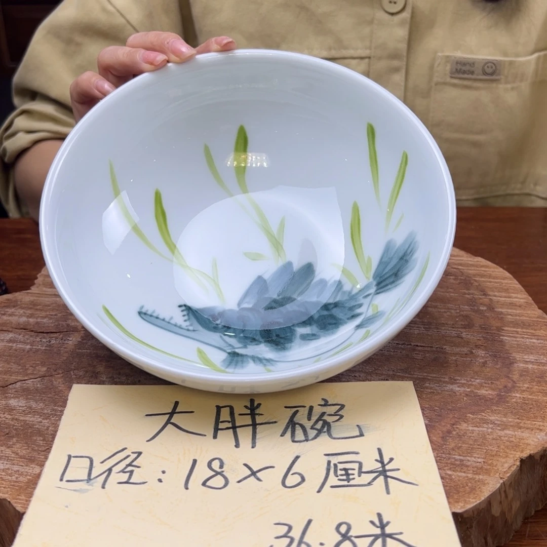 瓷片景德镇陶瓷手工手绘制作