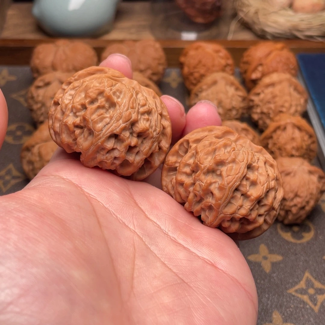 文玩核桃把件吃****脑G20号43苹果