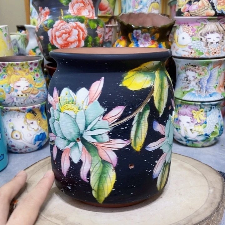 景德镇艺术手绘作品