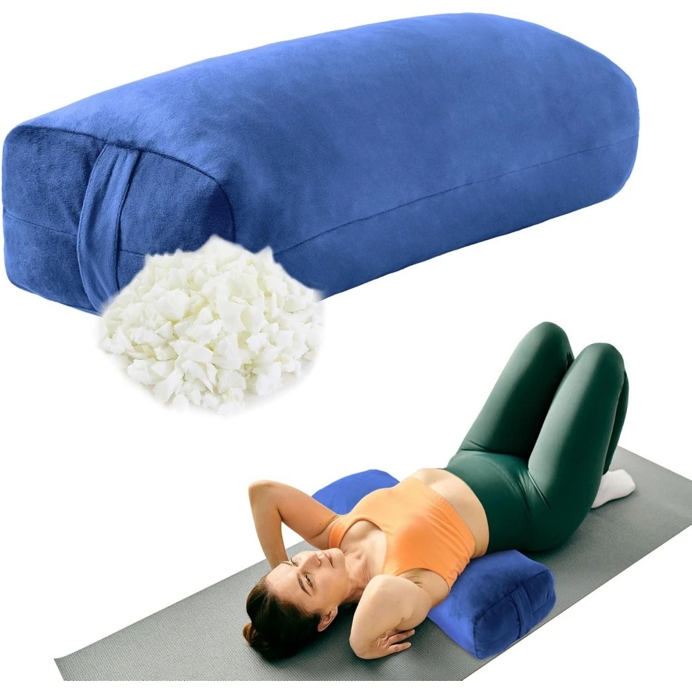 瑜伽抱枕腰枕阴瑜伽初学者枕头颈椎长方形辅具
