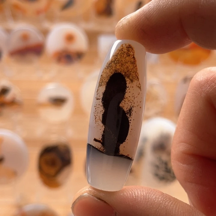 玛瑙/玉髓吊坠(不含链)未镶嵌言*