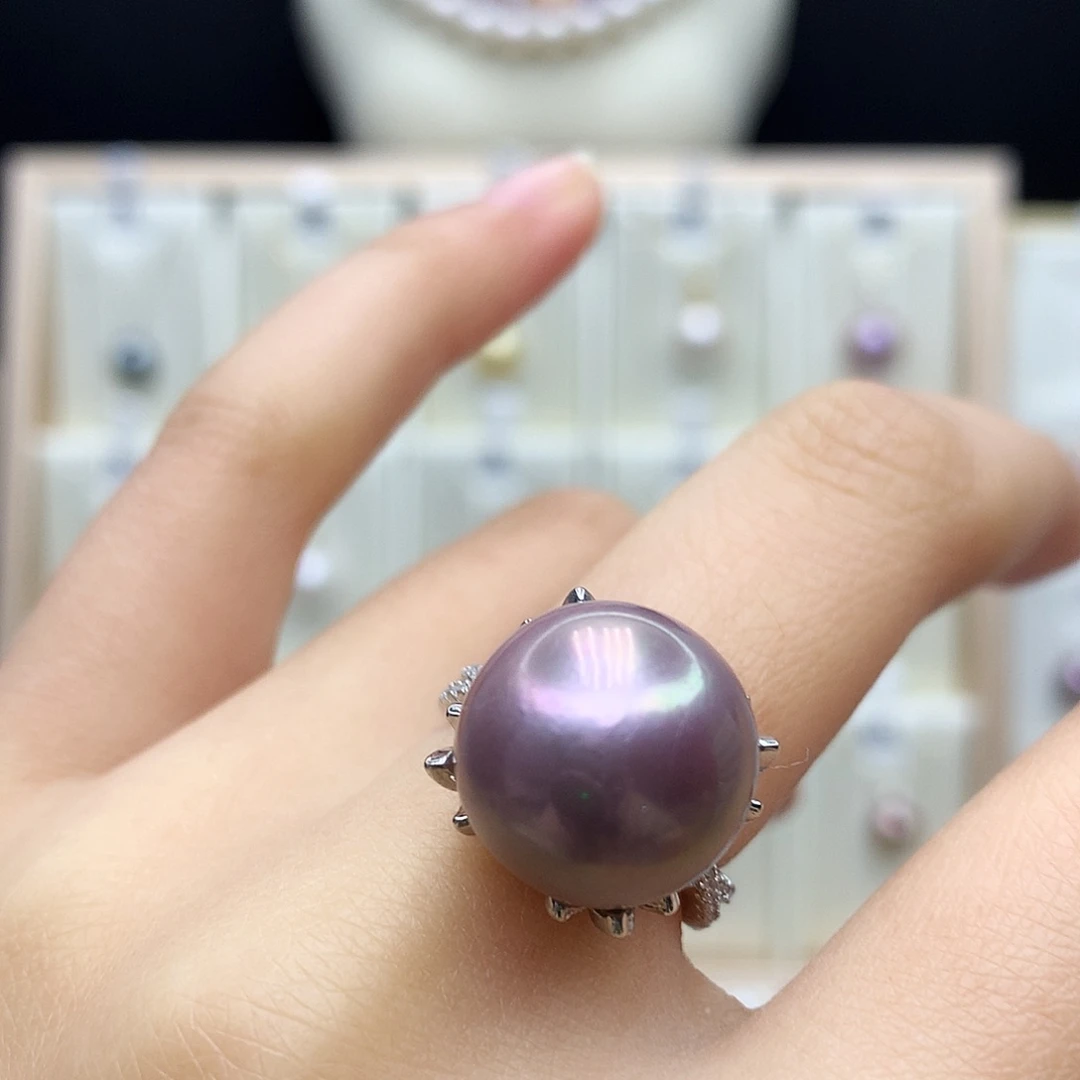 颈饰合金淡水珍珠