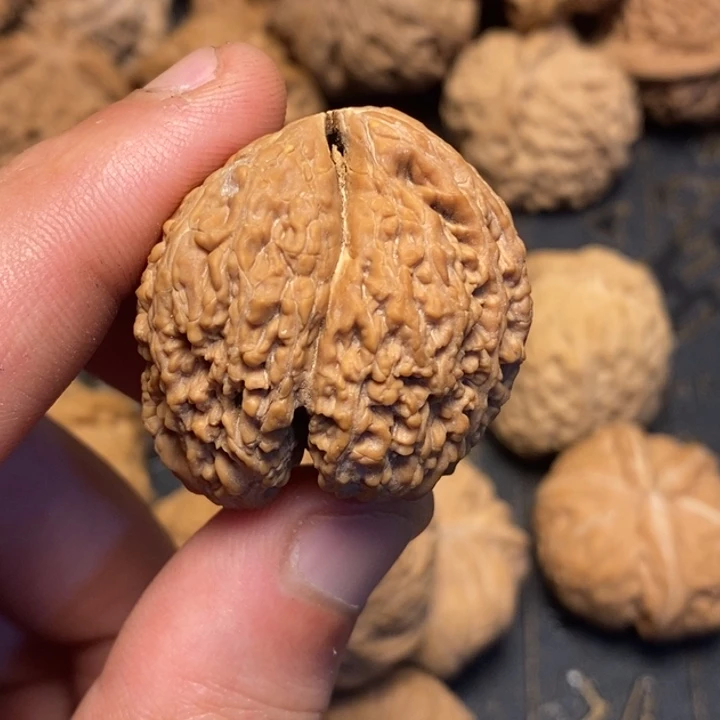 文玩核桃吊坠折*文玩核桃异形单只