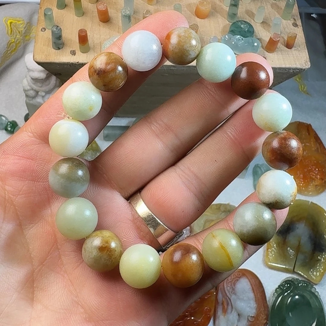 未镶嵌手串翡翠翡翠手串