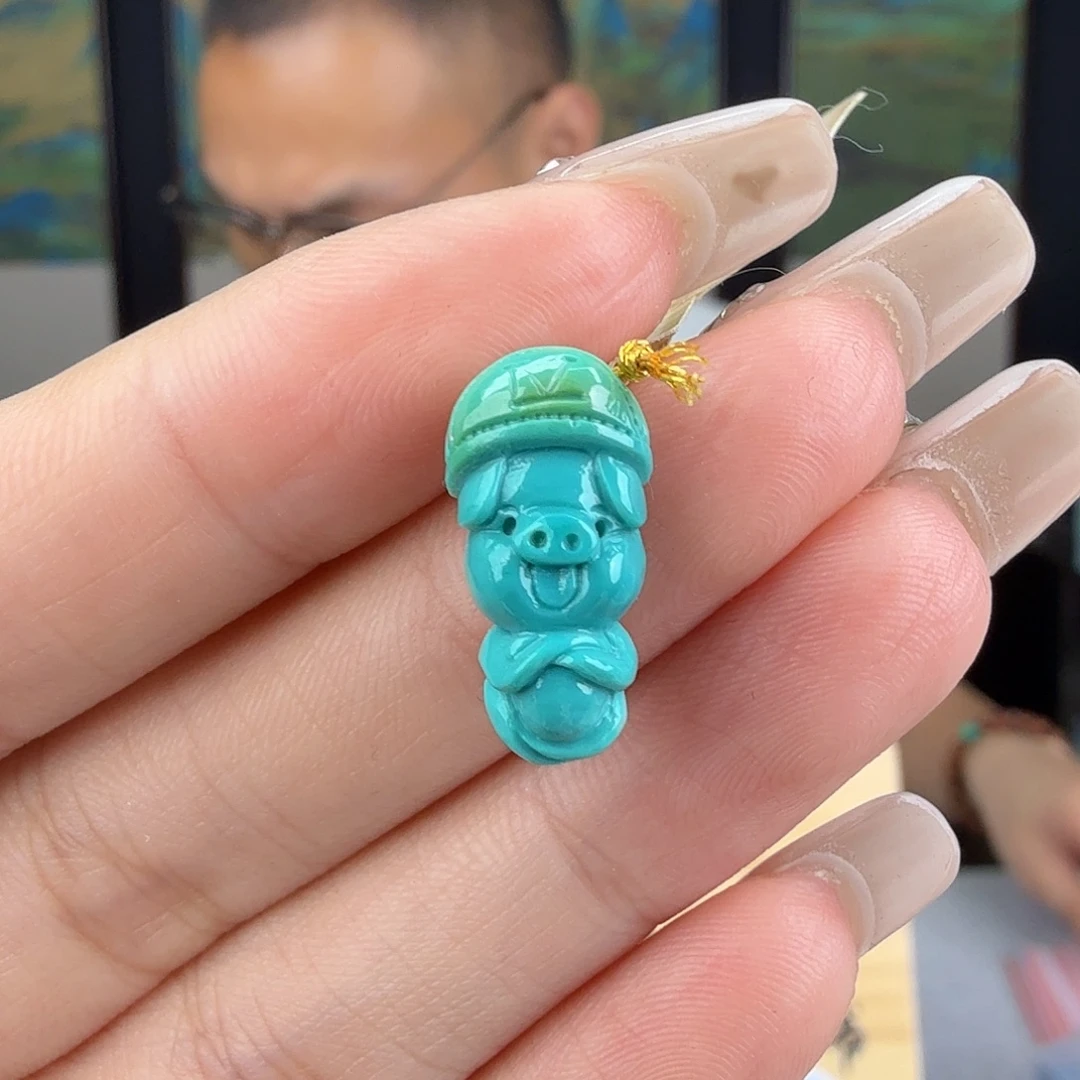 绿松石未镶嵌珠宝奇石