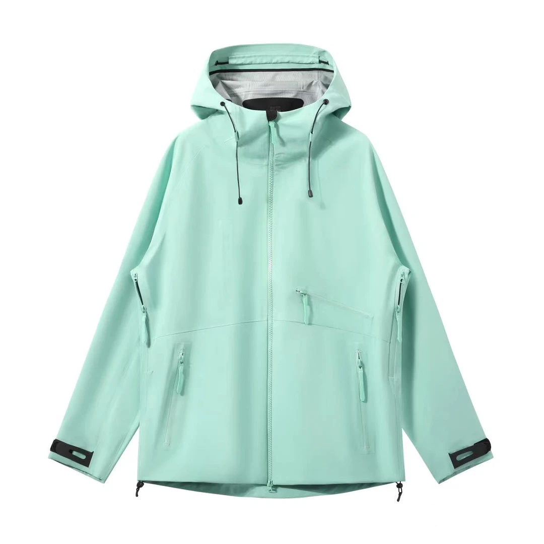 【硬壳·之王】三层热压硬壳情侣款百搭冲锋衣户外防风