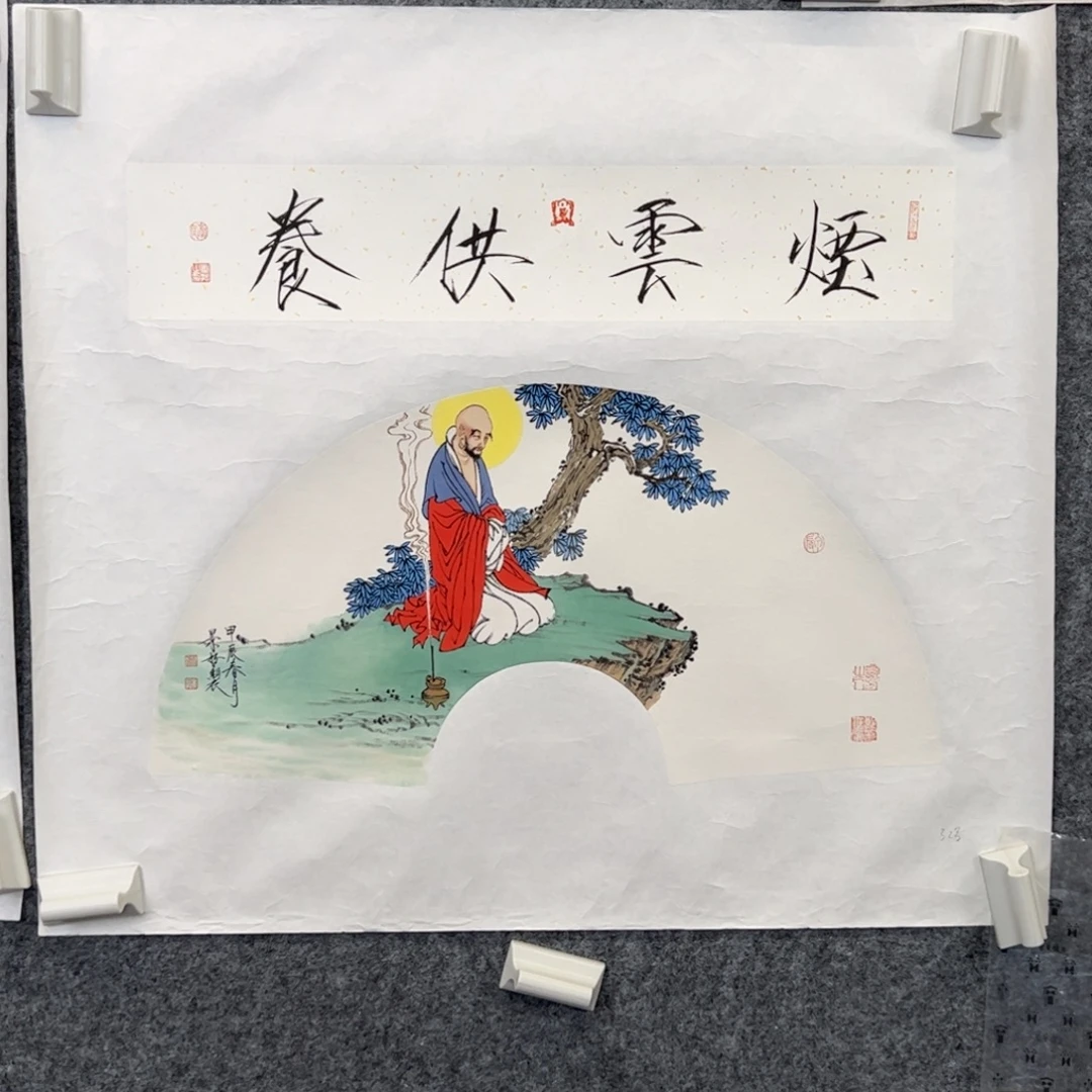 国画纸本（f29254）人物 书画