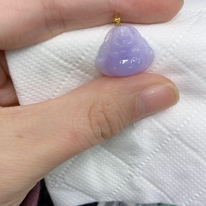 颈饰18K金镶嵌翡翠123456788899