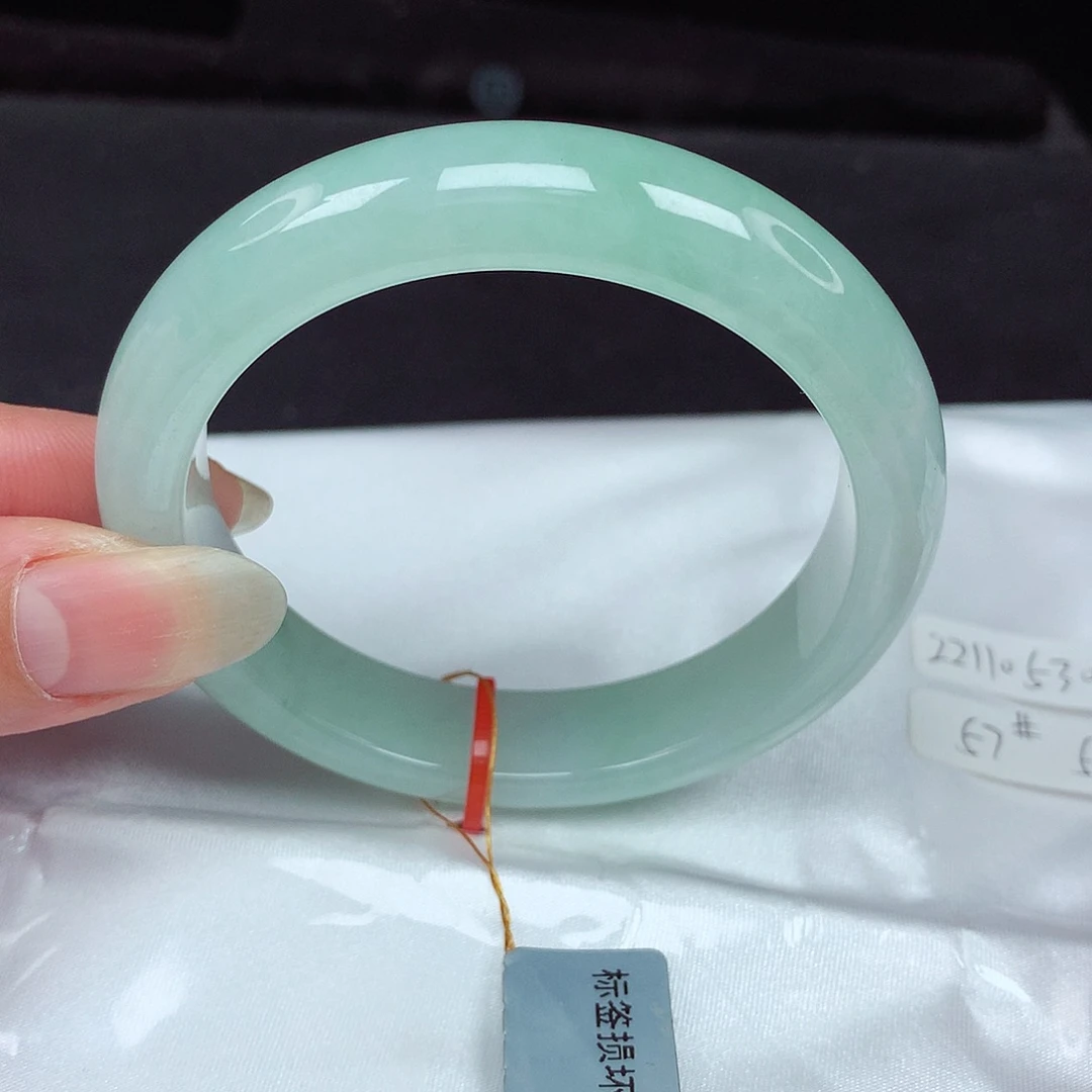 未镶嵌手镯翡翠57圈025