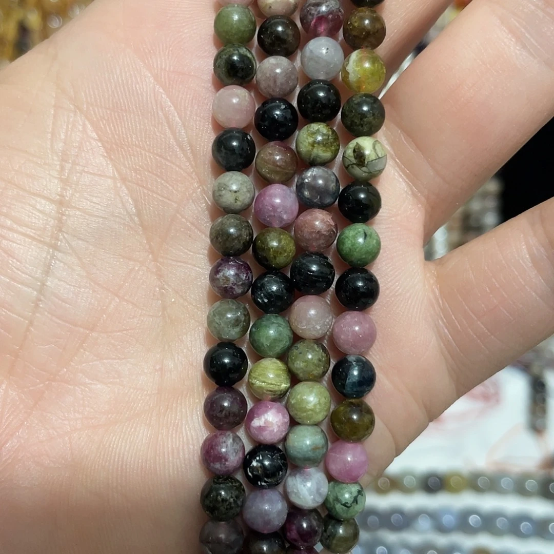 玛瑙/玉髓合金珠宝半成品纯天然碧玺卡6