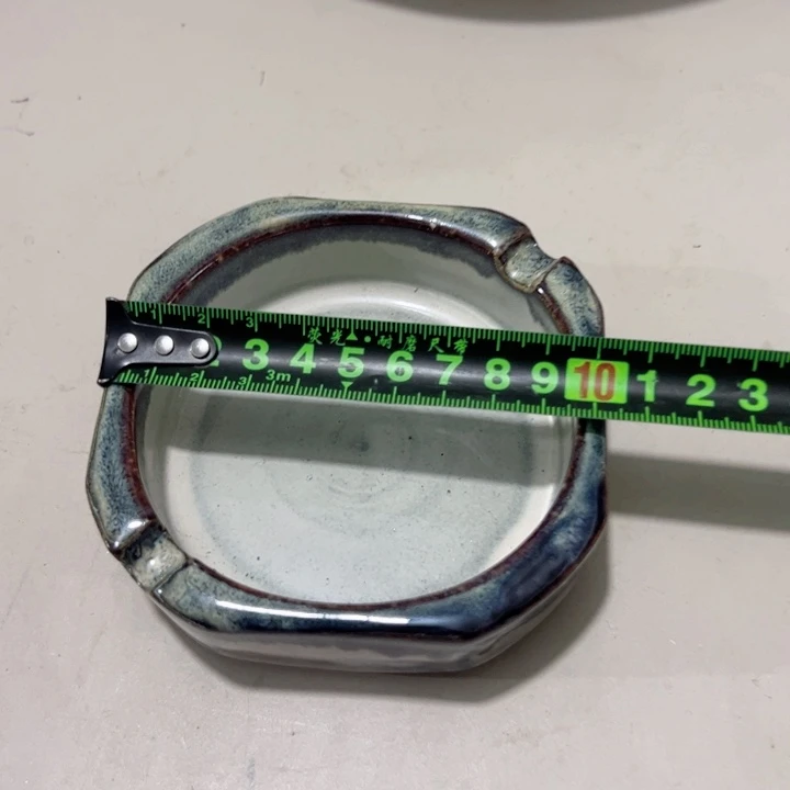 瓷片陶瓷制品烟灰缸两个
