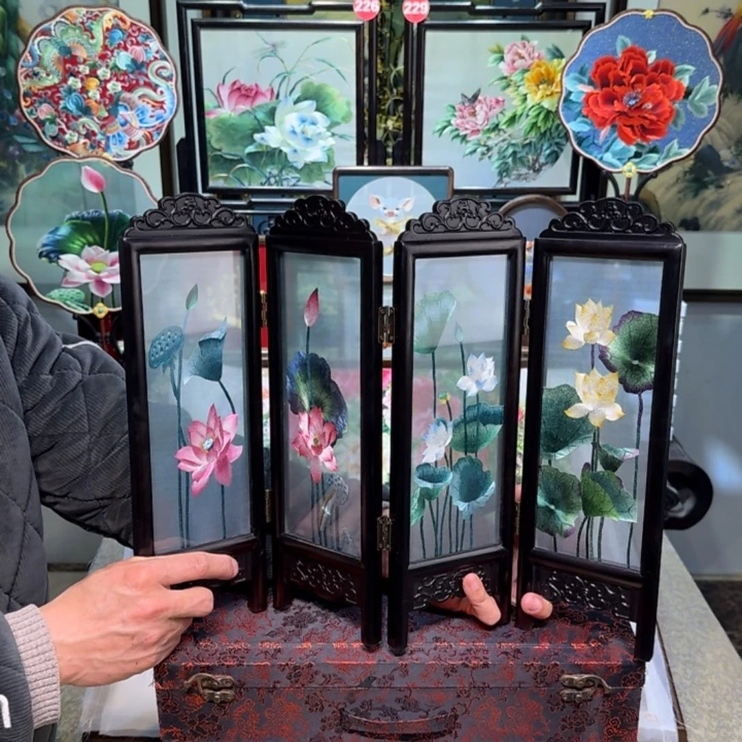 刺绣刺绣工艺精湛