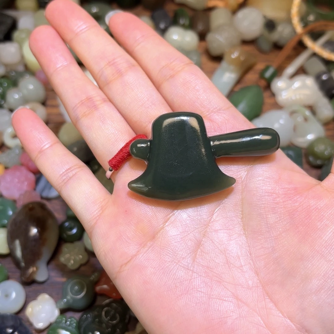 阳***暖未镶嵌和田玉珠宝半成品