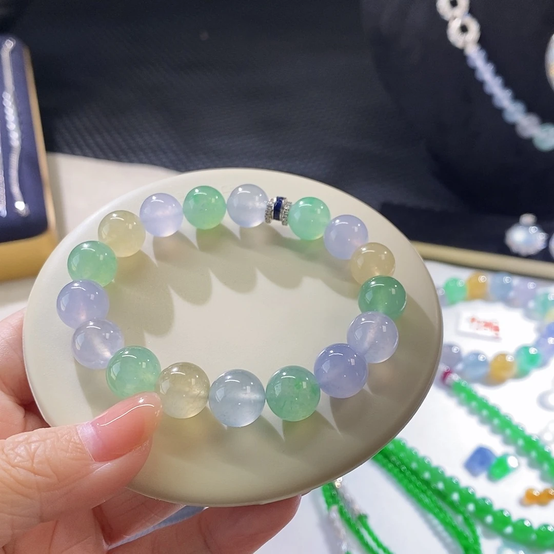 翡翠把件未镶嵌乐*乐单圈