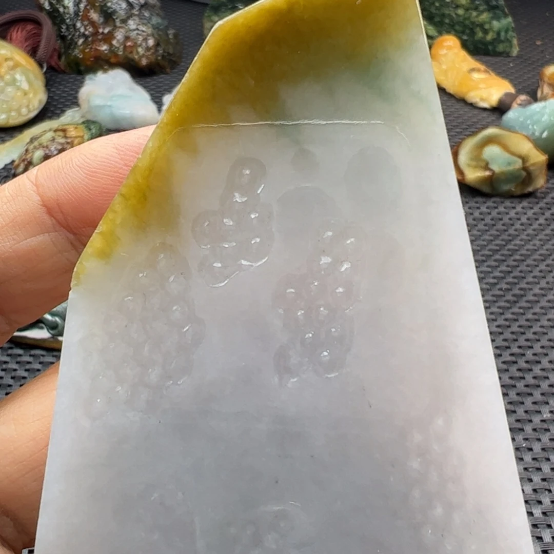 翡翠裸石缅甸翡翠