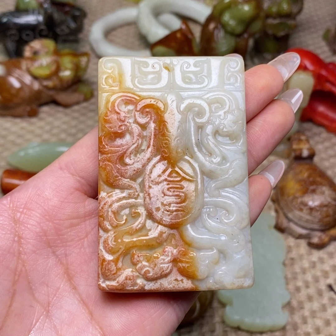 白玉菩提吊坠白玉菩提白玉菩提摆件