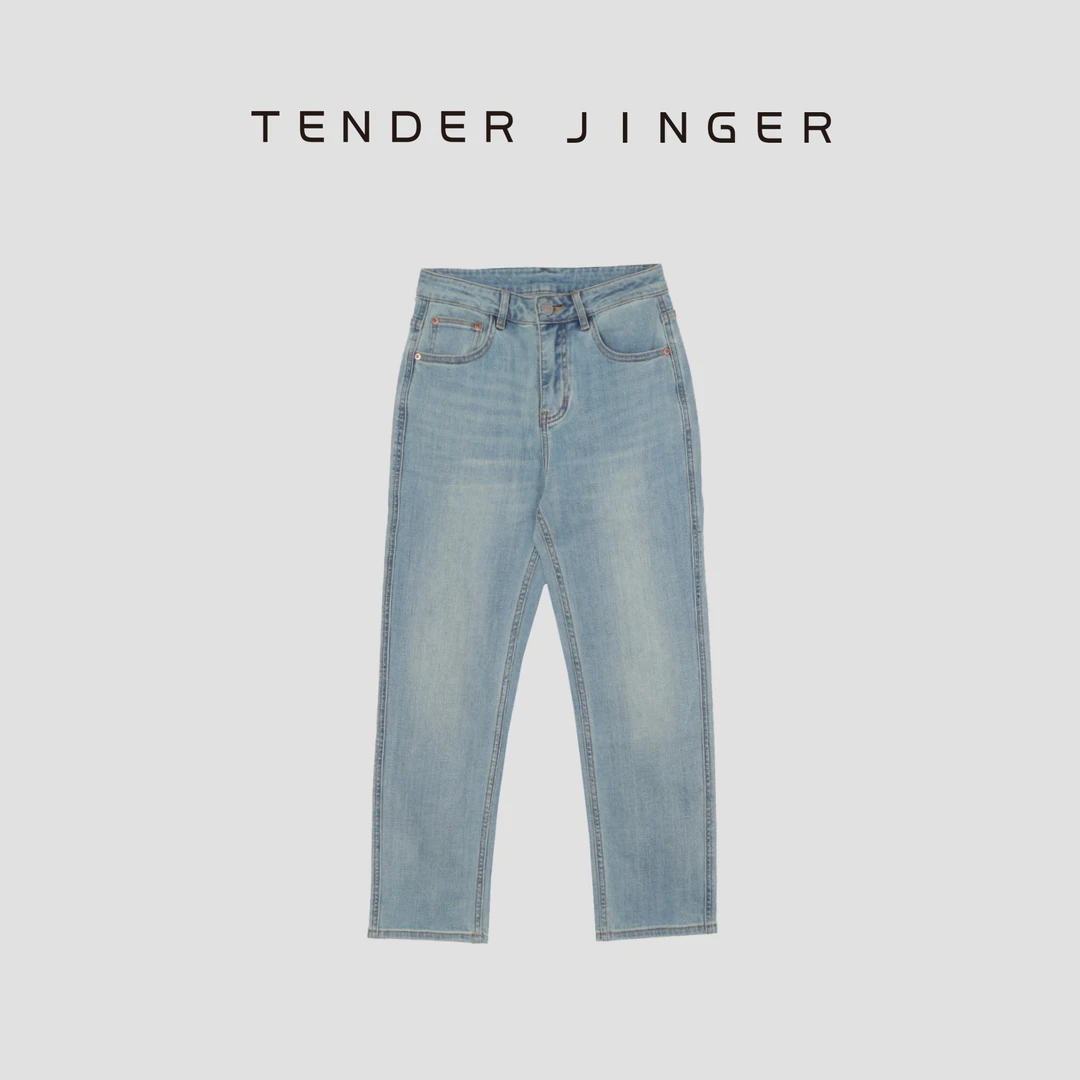 Tender Jinger夏日薄款桑蚕丝法棍裤T52YYL80662