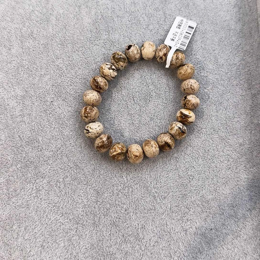 W***✘手链琥珀未镶嵌抚顺琥珀 云端干白 12m