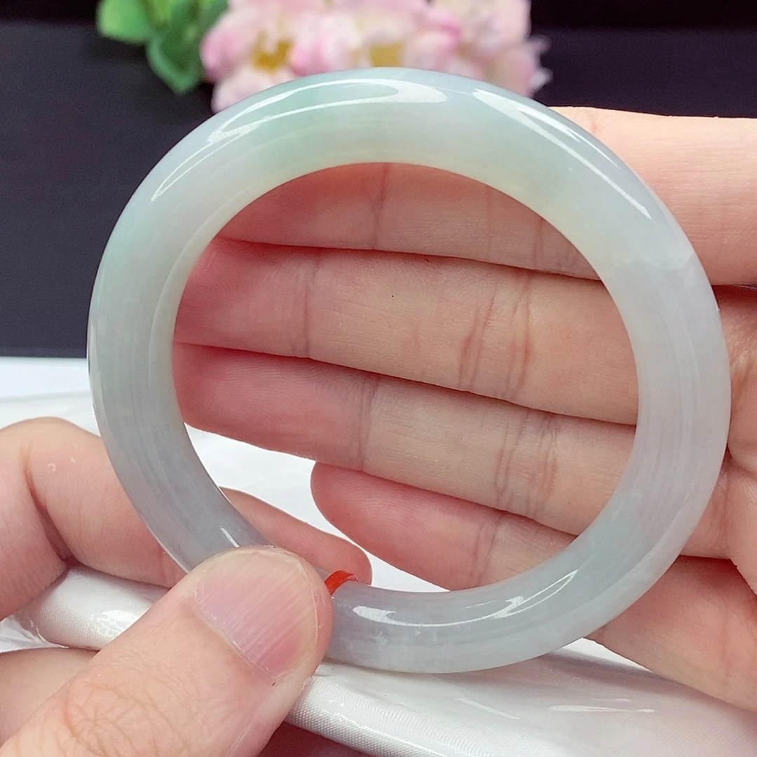 翡翠未镶嵌手镯56圈