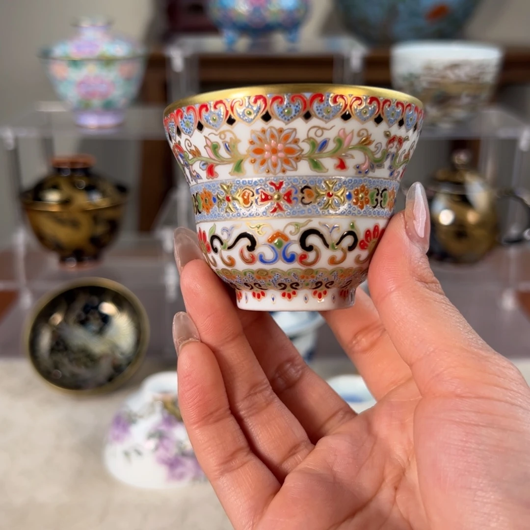 纯手工手绘 高端茶器