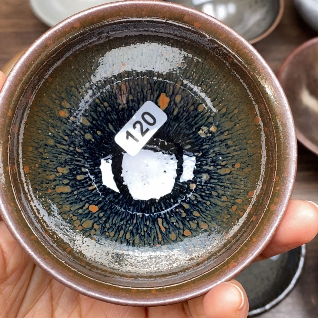 茶盏龙窑柴烧自然还原120