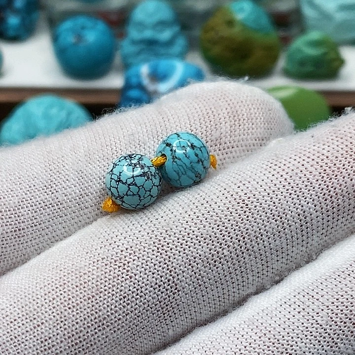 绿松石未镶嵌天然原矿 地大质检