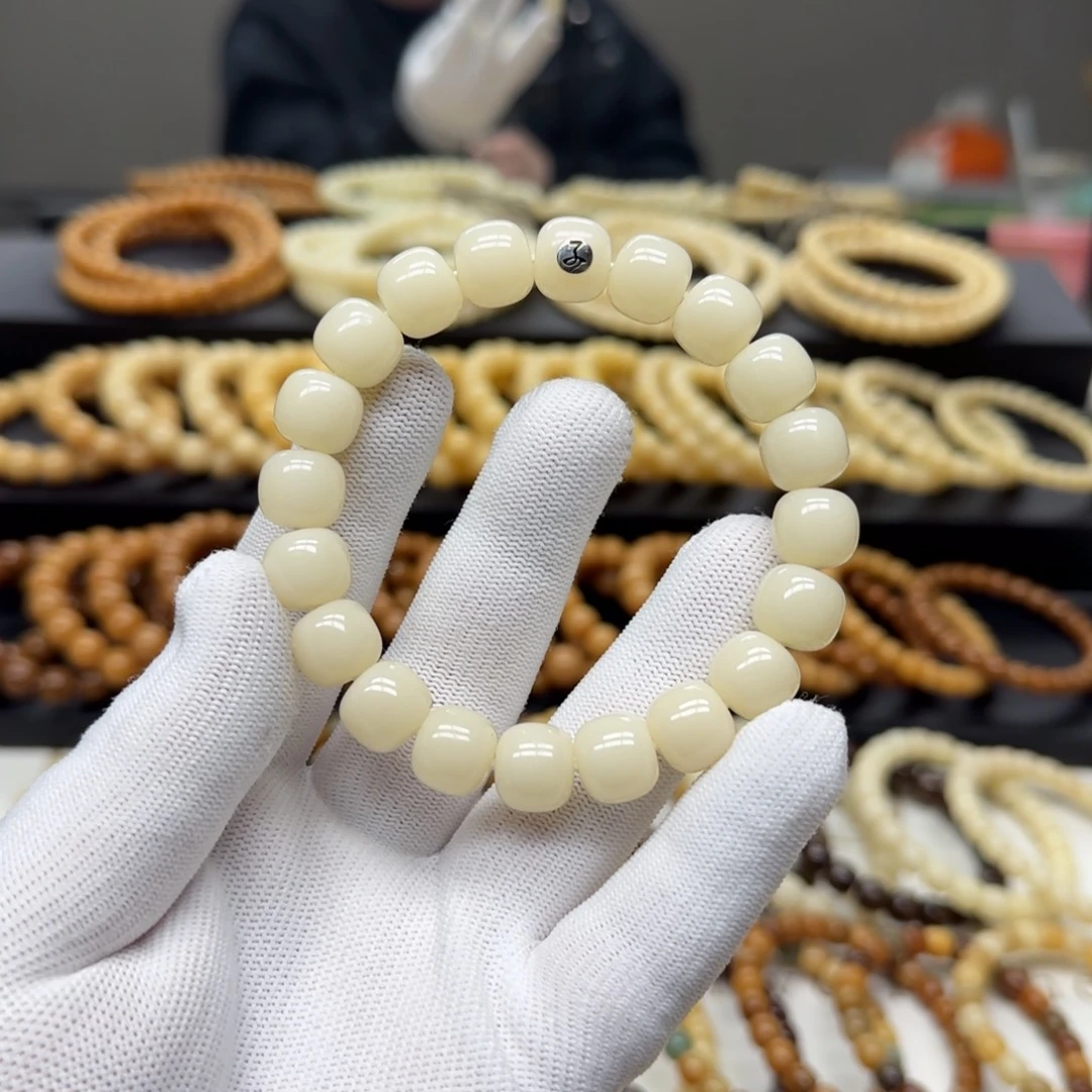 手串菩提根/象牙果11×12 5年 霜降 鬼工