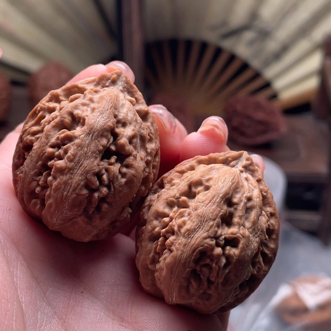 文玩核桃把件楸刀鱼101