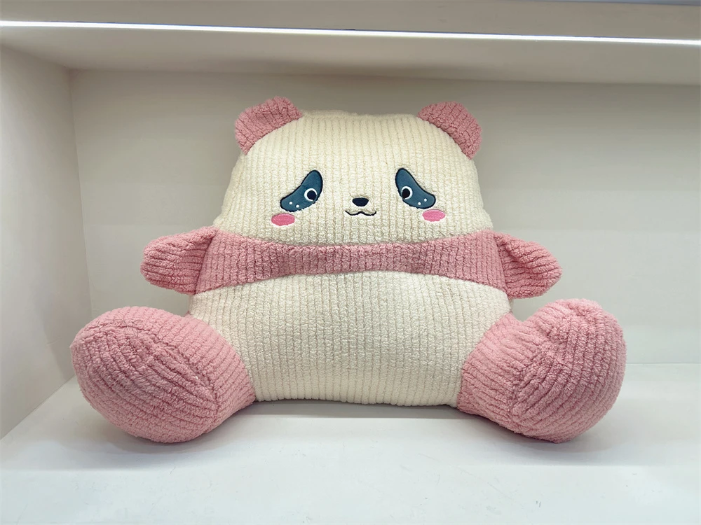 XXXK 0177 熊猫靠垫 熊猫-粉