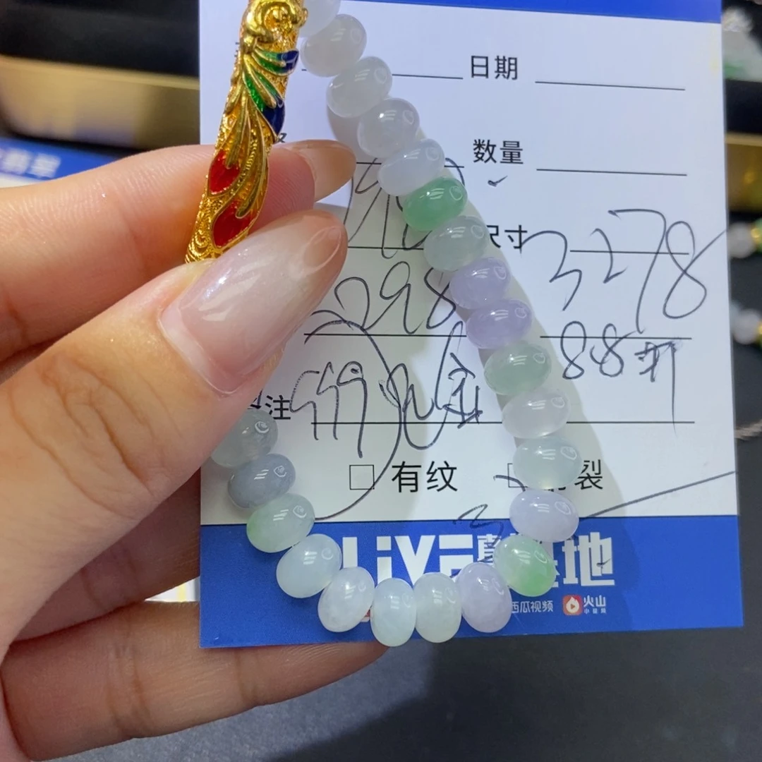 翡翠18K金镶嵌颈饰基地发货 假一赔三